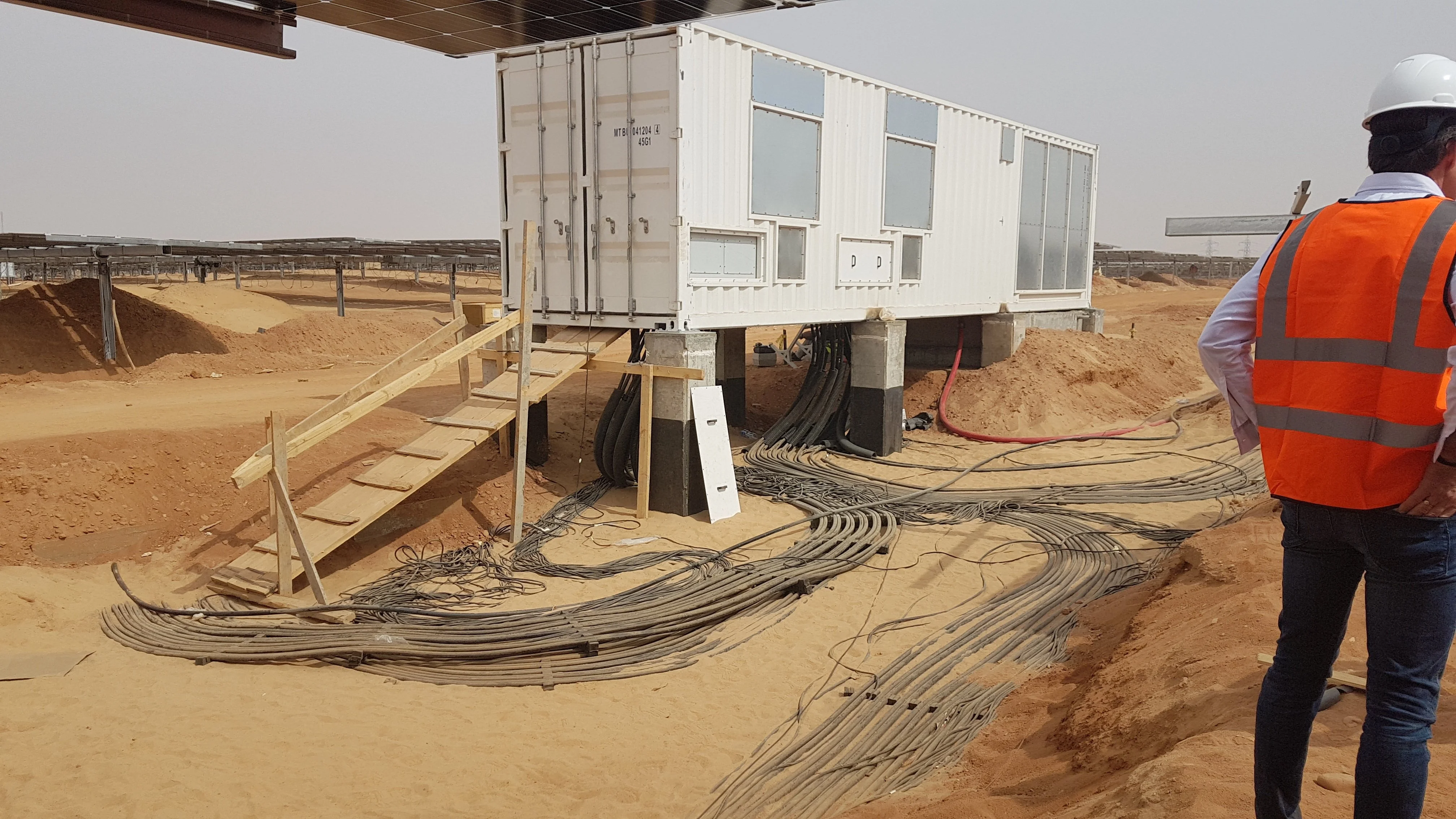 Scatec Egypt six centrales solaires photovoltaïques de grande taille,